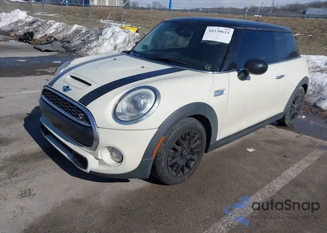 2015 Mini Hardtop Cooper S from USA, damaged, VIN WMWXP7C56FT740229
